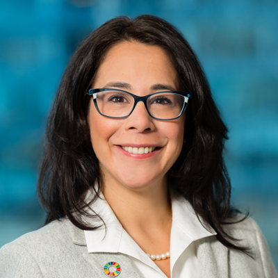 Headshot of Lori Mabardi smiling at the camera.