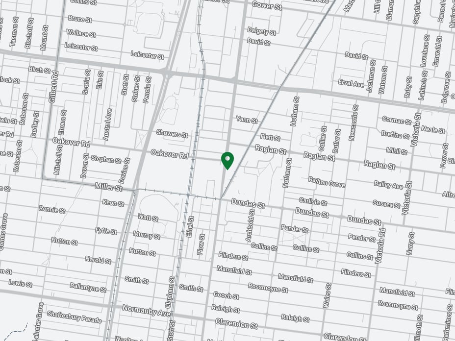 A map with a pin location for High Street.