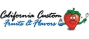 California Custom Fruits & Flavors logo.